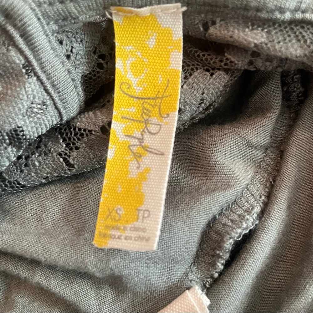 Free People Layered Lace Blouson Tank - Picture 4 of 7
